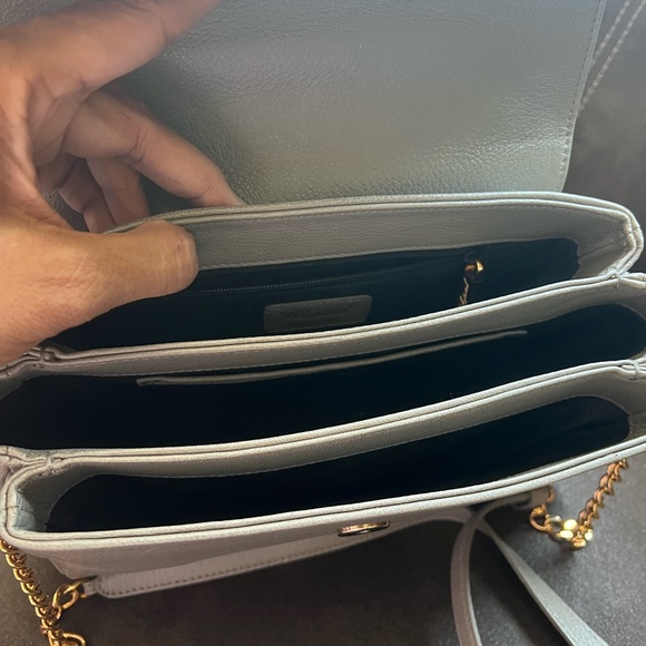 Chopard Shoulder Bag Lucca Chain Shoulder Leather Gray - Picture 7 of 12